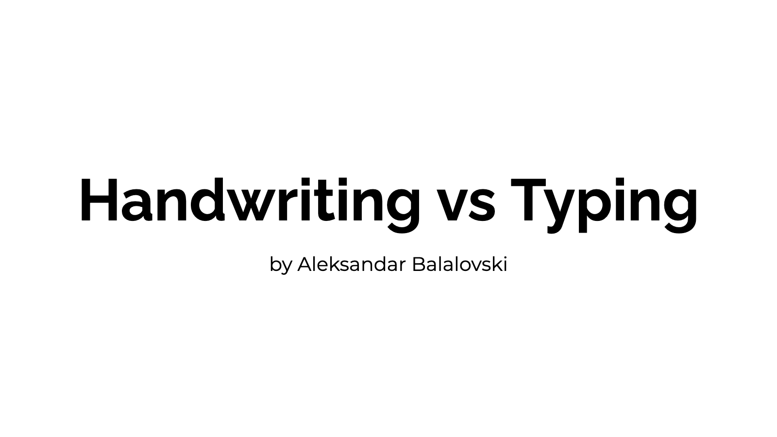 Handwriting Vs Typing Writings Blog Handwriting Vs Typing Writings Blog